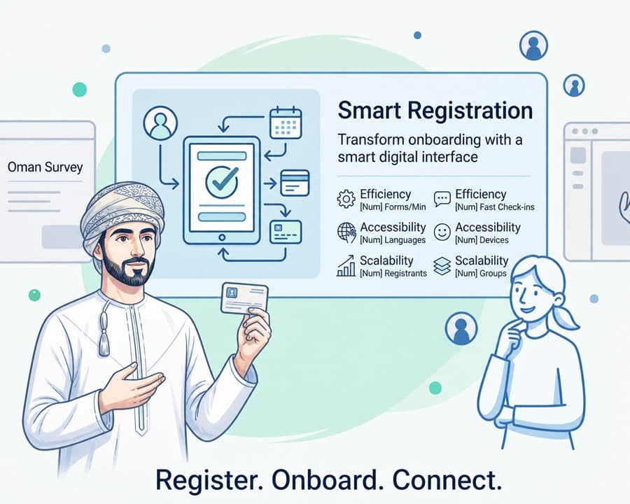 Electronic registration illustration